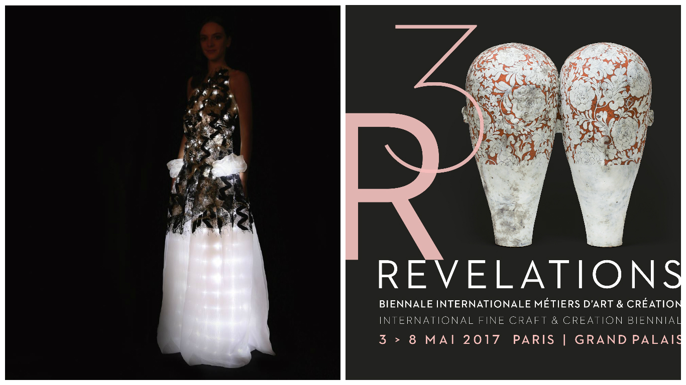 Révélations mai 2017 affiche et robe lumineuse