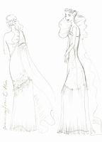 Robe Alia - Croquis Robe Alia - Croquis