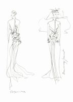 Robe Veronicka - Croquis