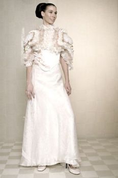 Xinthia - ensemble Bolero organza sur robe d'organza
